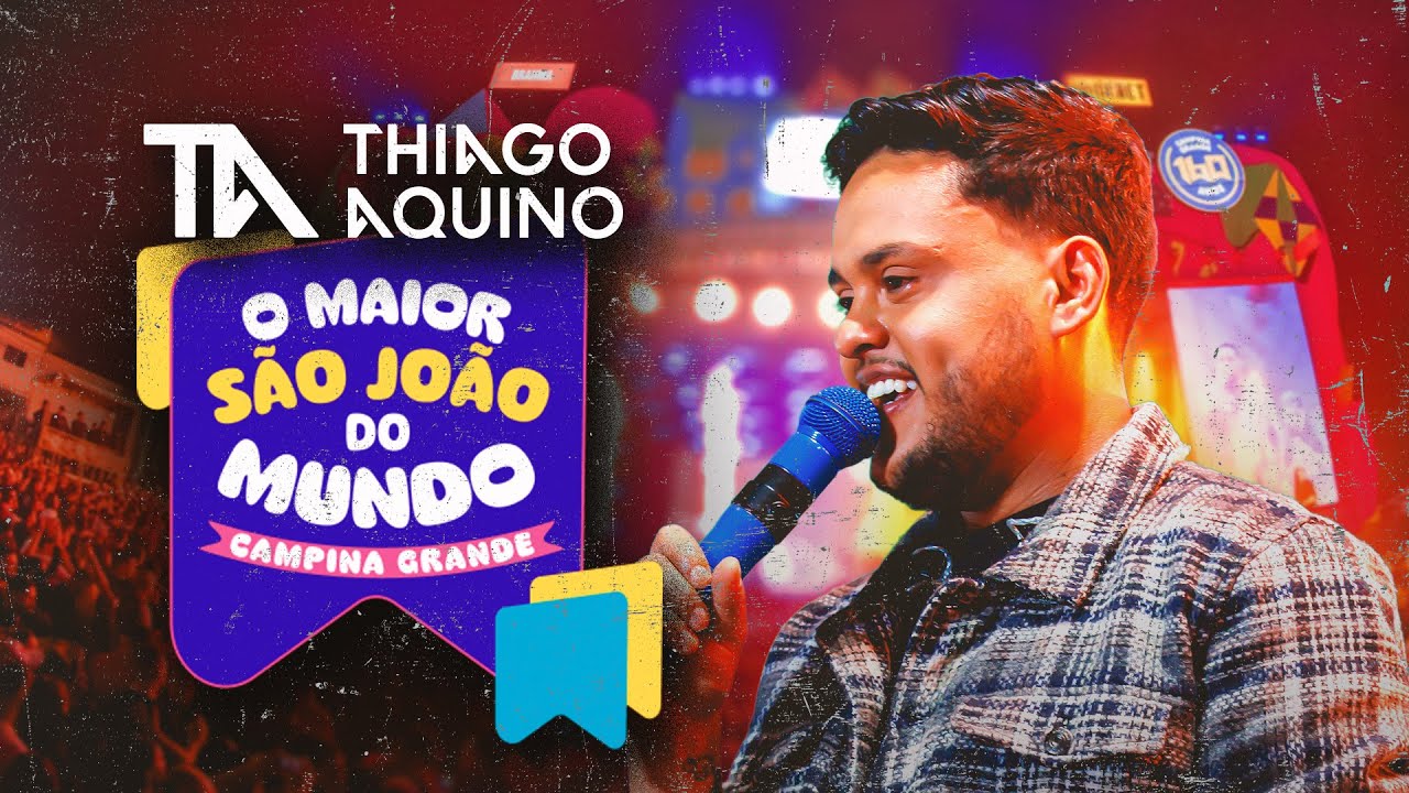 Thiago Aquino no Maior São João do Mundo - Campina Grande-PB