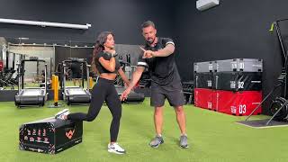 Single Side Bulgarian Split Squat