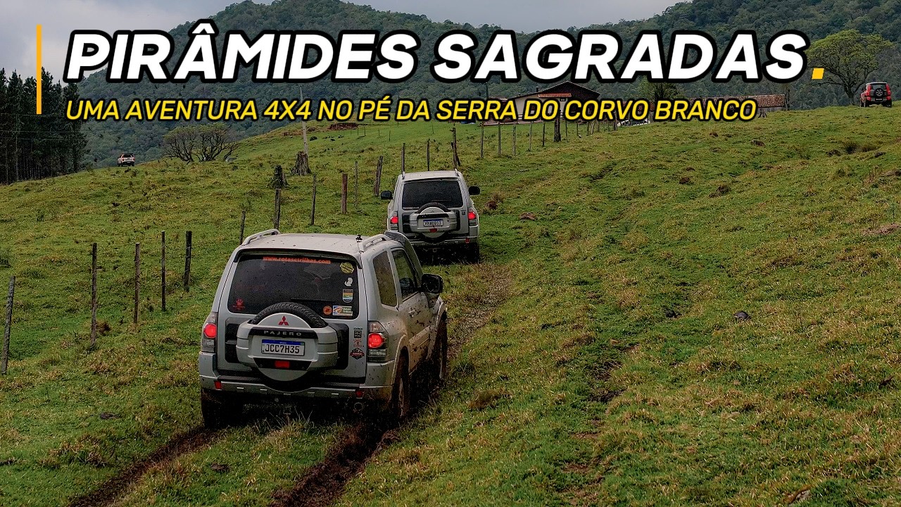 PIRÂMIDES SAGRADAS E SERRA DO CORVO BRANCO | Um belissimo passeio 4x4 em Grão Pará/SC