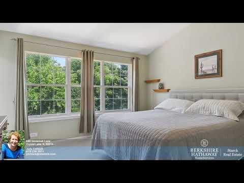 686 Savannah Lane, Crystal Lake, IL home video tour