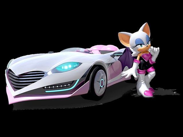 TSR Rouge 13867 ♯6-7 Team Sonic Racing Rouge voice clips (Japanese) - YouTube
