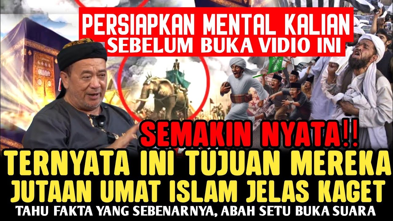 Jutaan Umat Jelas Kaget!! Tanpa Sengaja Abah Setu Bongkar Rahasia Besar Ini