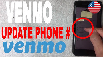 ✅  How To Update Phone Number On Venmo 🔴