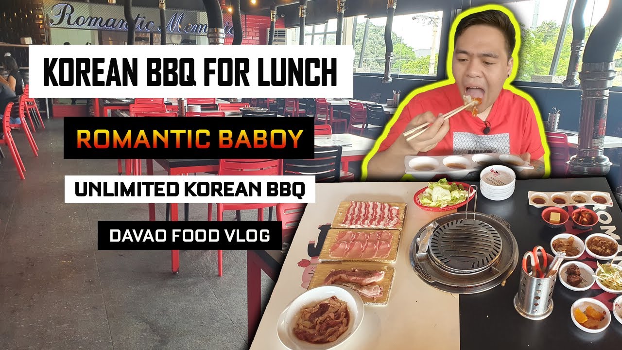 Romantic Baboy in Davao New Normal | Korean BBQ in Davao | Charcoal Grill | Davao Food Vlog