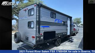 Incredible 2021 Forest River Salem FSX Travel Trailer RV For Sale in Boerne TX RVUSA com