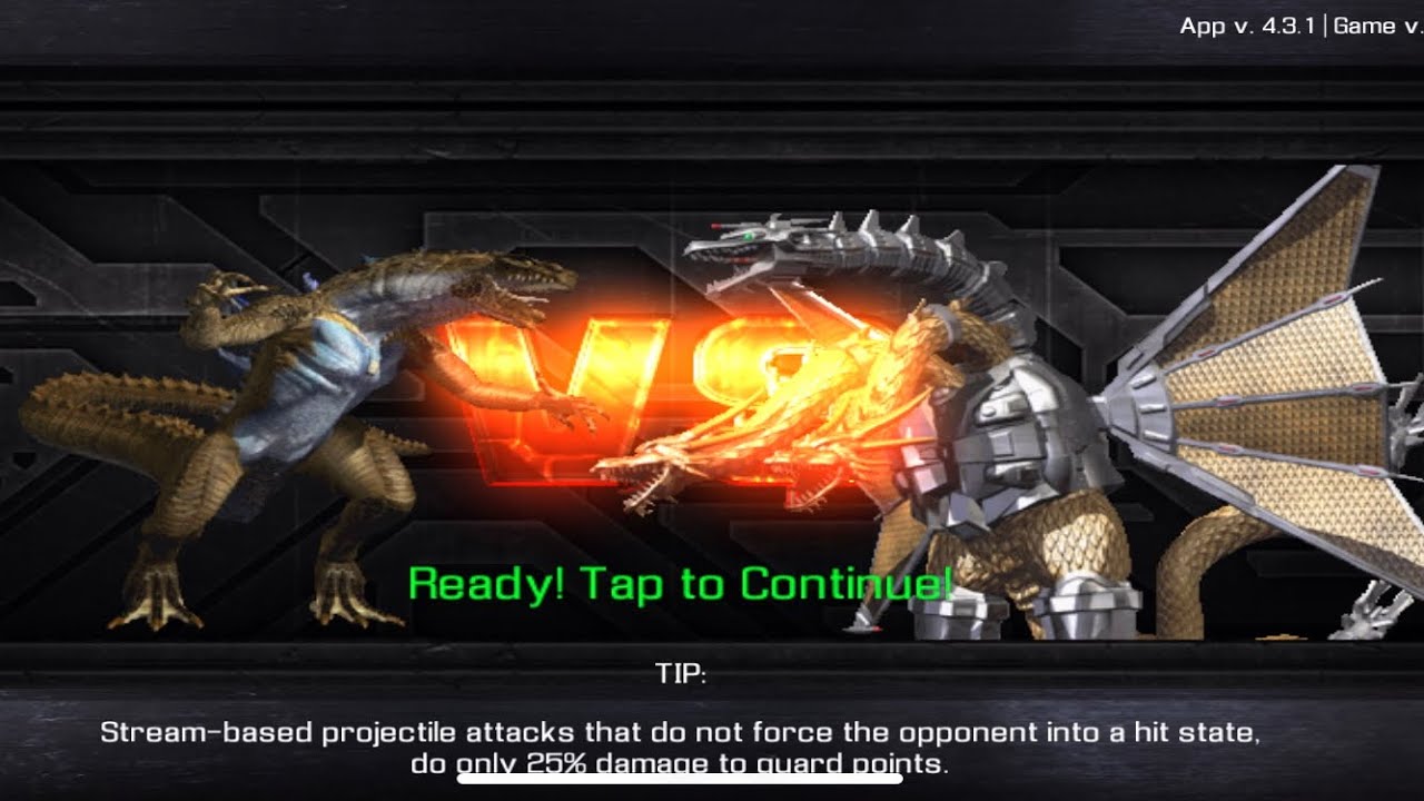 Zilla vs mecha ghidorah