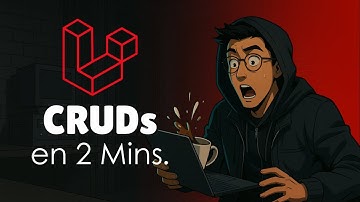 Desarrolla CRUDs 2 minutos con Laravel | 🗺️Guía PRO
