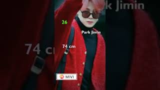 Name : Park Jimin Age: 26 height : 74 cm