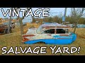 HUGE Classic Car Junkyard Walkthrough! | Classic Cars Scattered All Over!!! (Junkyard Tour)