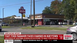 Fast food manager faces charges in Hueytown