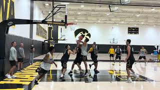 Iowa Men’s Basketball Summer Practice (2)