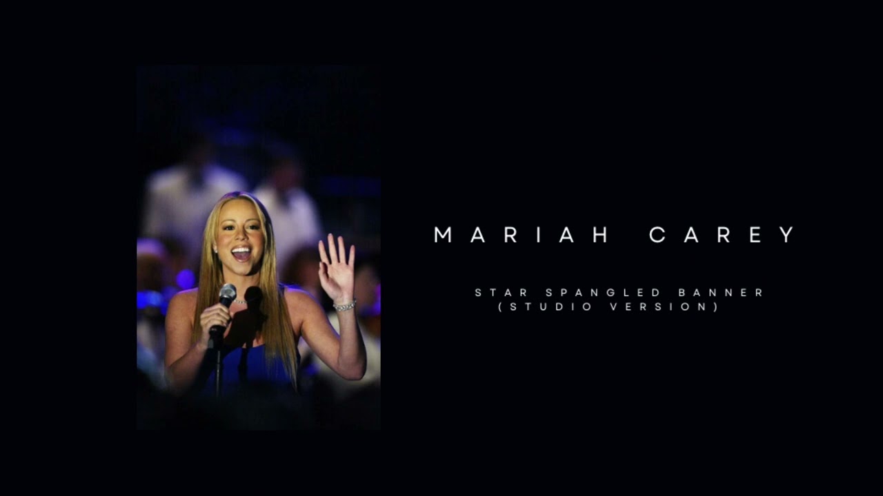 Mariah Carey - Star Spangled Banner (Studio Version) Remastered #mariahcarey #lambily