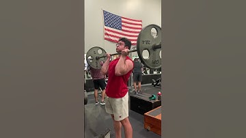 135 x 3 cheat barbell curl #shorts