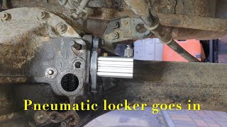 How To Fit Air Locker on Toyota Land Cruiser 78
