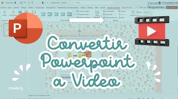 Convertir POWERPOINT a VIDEO / Sin Programas ¡¡Funciona!!