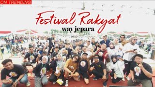 RAMAI \u0026 HEBOH, DJ ANGGI ON STAGE FESTIVAL RAKYAT 2022 LIVE PERFOMANCE || WAY JEPARA - LAMPUNG TIMUR