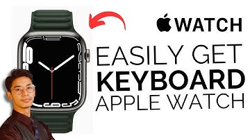 How To Get Keyboard On Apple Watch !
