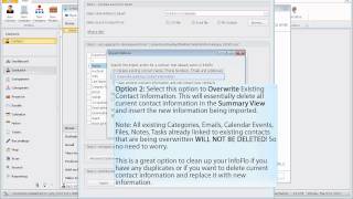 Advanced Import Options