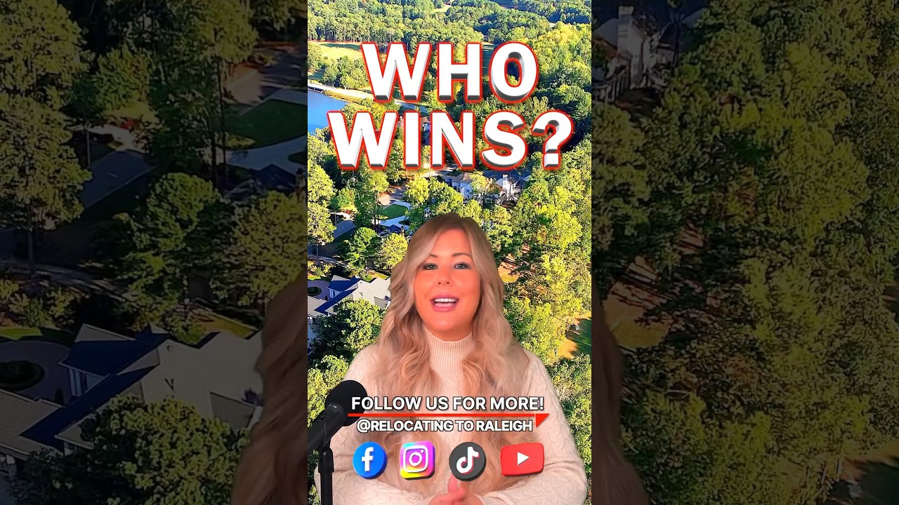 ULTIMATE SHOWDOWN!  BEST RALEIGH NC NEIGHBORHOODS RANKED!