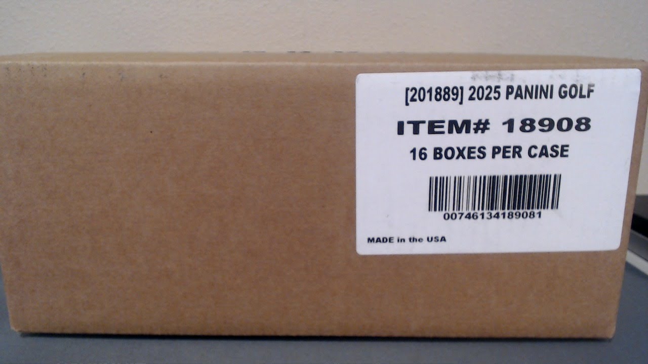 2025 Panini Prizm Liv Golf 16 Hobby Box Break #1 FULL CASE EBAY 8/29/2025