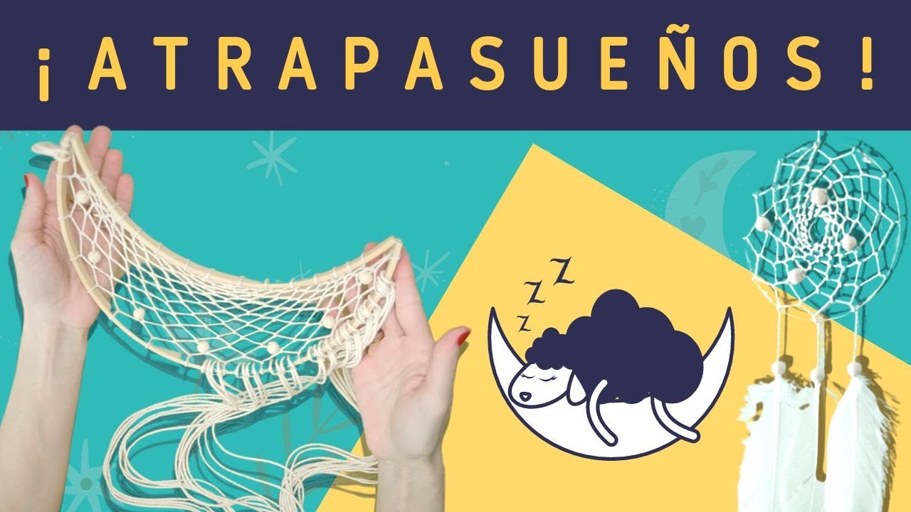 2 IDEAS INCREÍBLES DE ATRAPASUEÑOS! CD & MACRAME