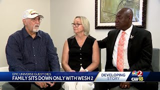 Parents seek answers after man dies on roller coaster at Epic Universe