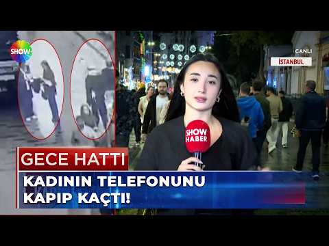 İstiklal Caddesi'nde kapkaç paniği!