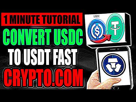 How To Convert USDC To USDT Crypto.com (Step By Step - Full Tutorial)