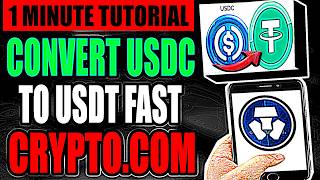 How To Convert USDC To USDT Crypto.com (Step By Step - Full Tutorial)