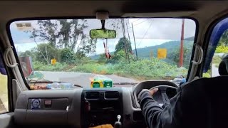 sensasi di dalam kabin truk Dyna 110 mutan berat di jalan  berkelok🔥🔥🔥 #cctvtruckindonesia #driver