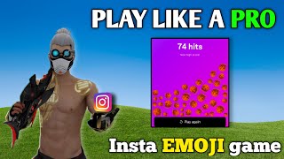 Play Like a PRO in Instagram EMOJI game | insta emoji game | how to highscore in emoji game | FF screenshot 2