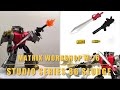 Transformers Tfsafari matrix workshop M-76 studio series 86’ sludge weapons upgrade kit