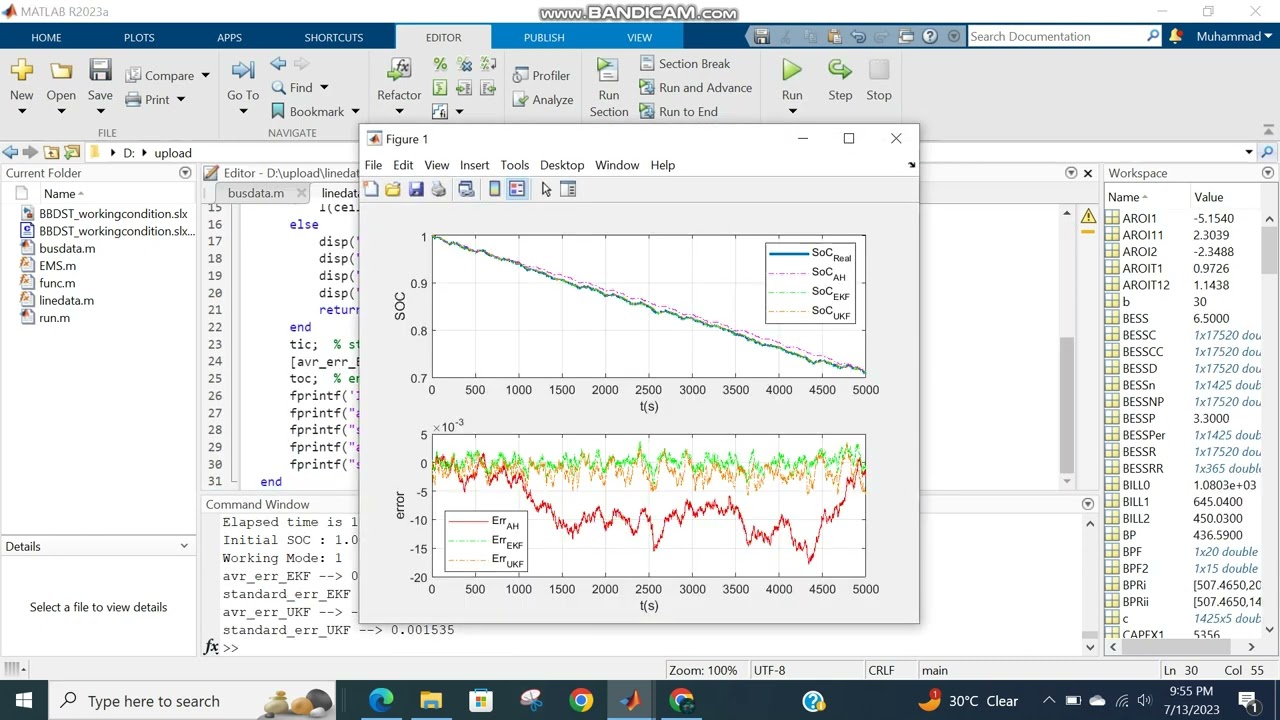 IEEE 13 bus SOC estimator