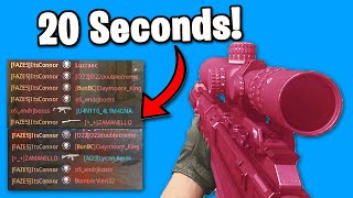 I hit TWO Quad Headshot feeds in 20 SECONDS!