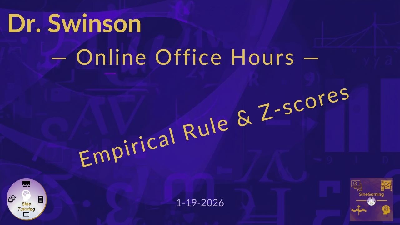 1/19 Online Office Hours