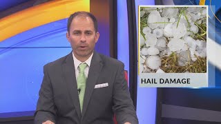 Hail Damage in Flasher (8/13/26)