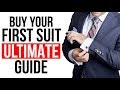 Look FLAWLESS In Suits | The Ultimate Guide To Buying Your First Suit