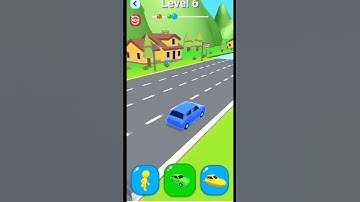 #SHAPE SHIFTIN 🚙🚲🚁 Gameplay All Levels Walkthrough ios,Android Mobile Game,   Level 6 #shorts