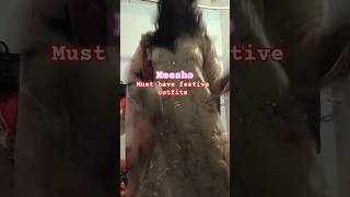 @Meeshomust have festive find#meesho#festival#outfits#haul#explore