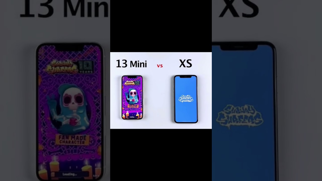 Iphone 13 mini vs Iphone Xs😱 