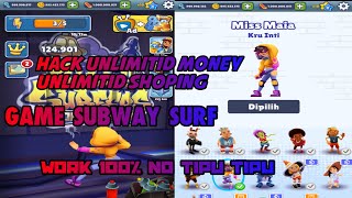 TUTORIAL CARA CHEAT UNLIMITID MONEY GAME SUBWAY SURF NO GAME GUARDIAN WORK 100% screenshot 2