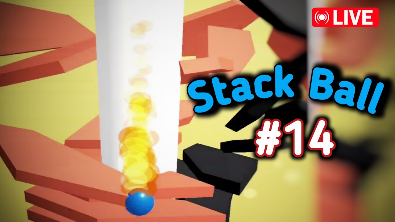 Live Stack Ball Gameplay #1 | Hembram Gaming