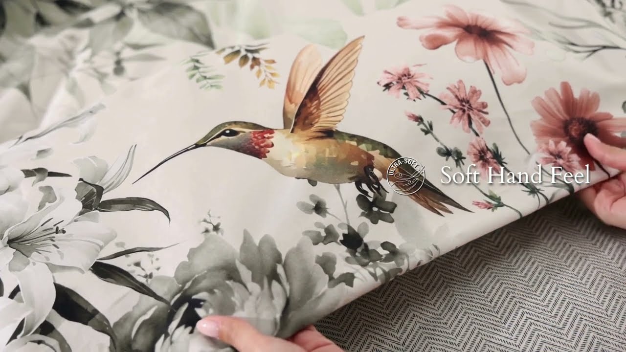 Vintage Bloom by Bebejan | Stunning 5-Piece Reversible Comforter Set at LatestBedding.com 
