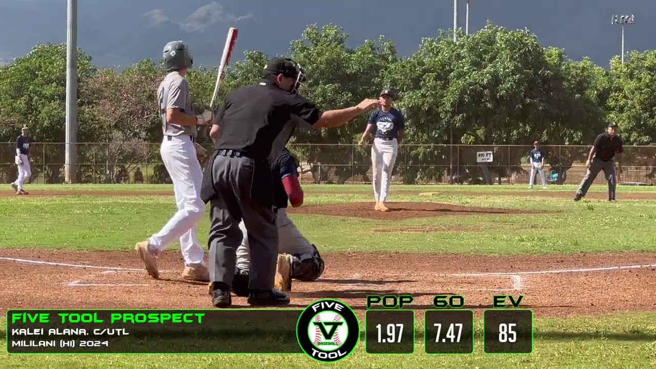 Kalei Alana, C/UTL, Mililani (HI) 2024, Five Tool Hawaii Sandlot Classic