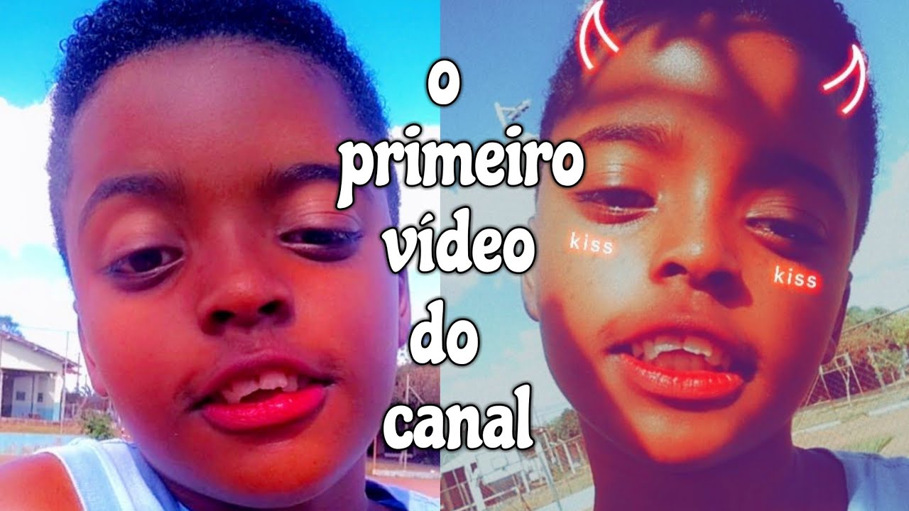 O primeiro vídeo do canal YouTube O primeiro vídeo do canal YouTube