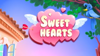 Sweet Hearts - Cute Candy Match 3 Puzzle (Gameplay Android) screenshot 4