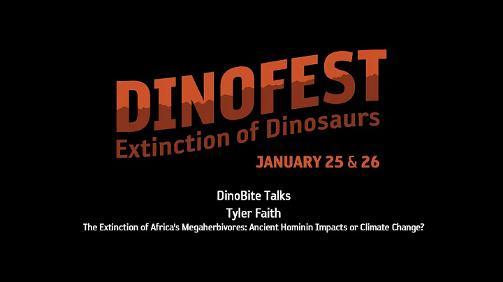 Tyler Faith at NHMU DinoFest 2020