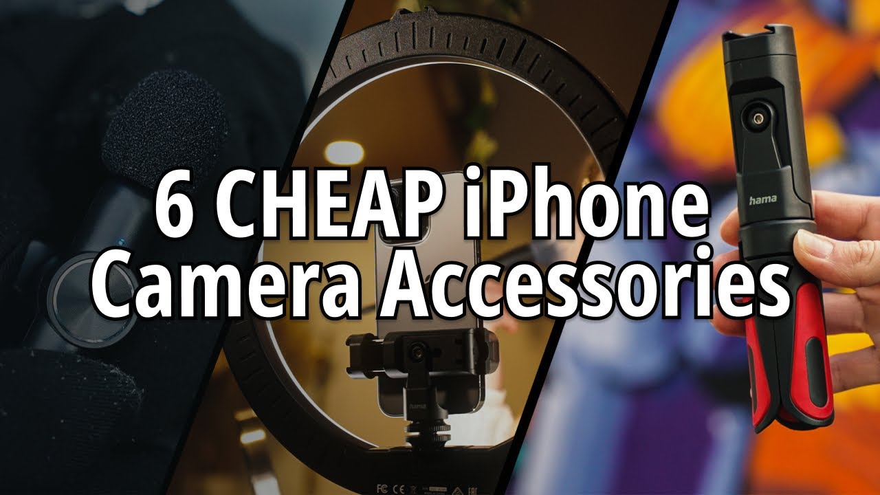 6 Best CHEAP iPhone Camera Accessories in 2024 YouTube