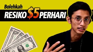 Bolehkah Resiko 5 Dollar per Hari ? #Shorts