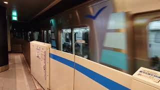 【上大岡駅】横浜市営地下鉄ブルーライン3000V形入線シーン！